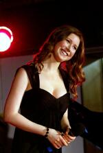 Hayley Westenra in the Green Room at the BBC Cardiff 4 June 2007