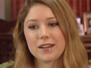Hayley Westenra at home in Christchurch New Zealand
