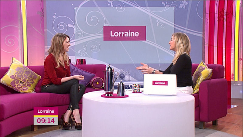 Hayley Westenra and Lorraine Kelly